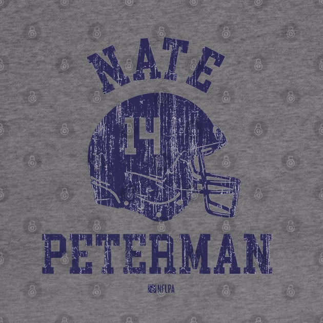 Nate Peterman Chicago Helmet Font by TodosRigatSot